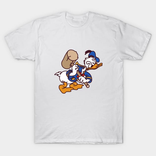 Donald Duck T-Shirt by VinylPatch